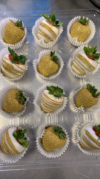 Disco Chocolate Covered Strawberries