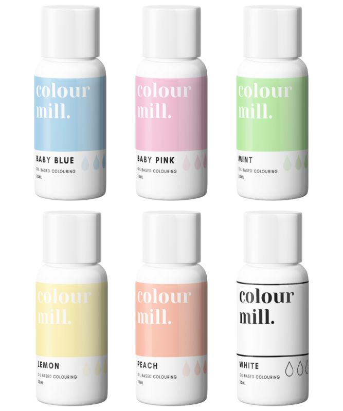 PASTEL SET - 6 pack - Colour Mill 20mL – Chocolate Place