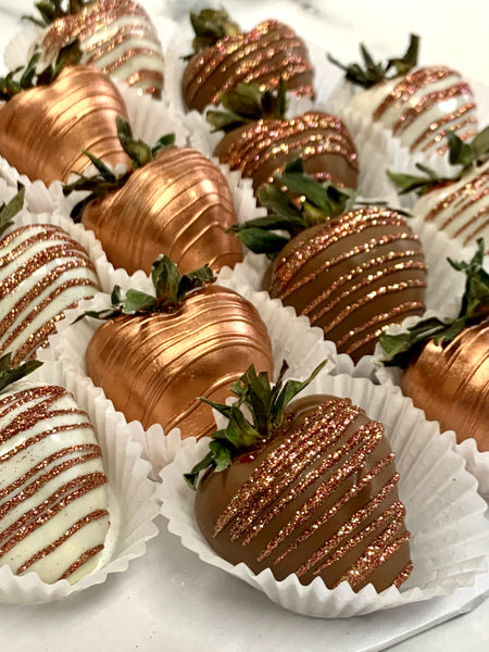 Disco Chocolate Covered Strawberries