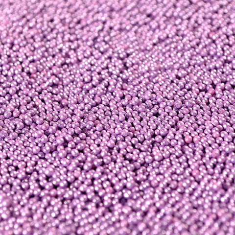 Lavender Metallic Nonpareils