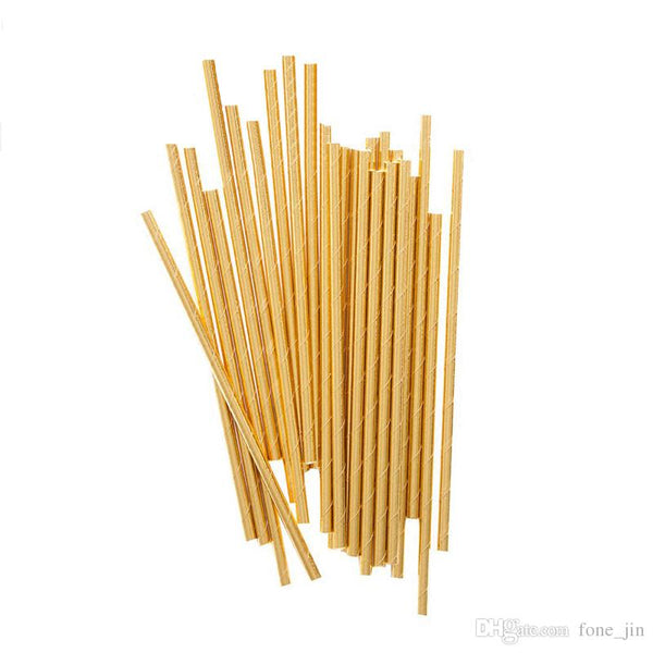 Metallic Straws