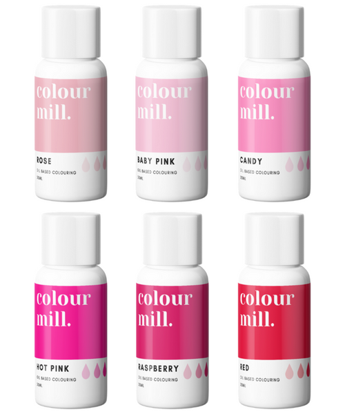 PINK SET - 6 pack - Colour Mill 20mL