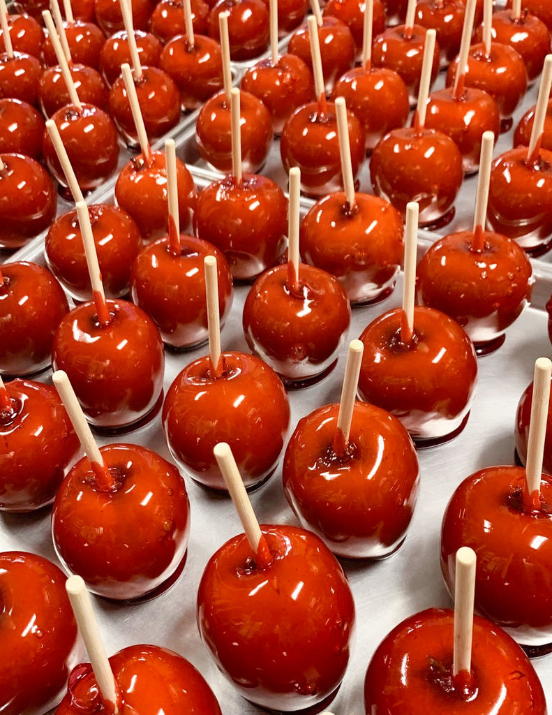 RED CANDY APPLE CANDY STICKS from Miami Candies Sweets & Snacks